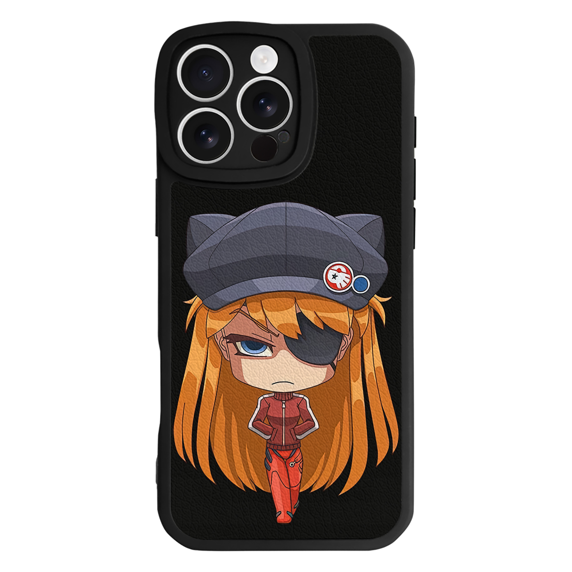 （画像用） EVA 新世紀エヴァンゲリオン 【iPhone 16シリーズ対応】シリコンスマホケース（レザー調） 材質：シリコン